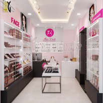 Thiết kế shop mỹ phẩm Miu Xinh - 14m2 - 133 Trần Quốc Hoàn